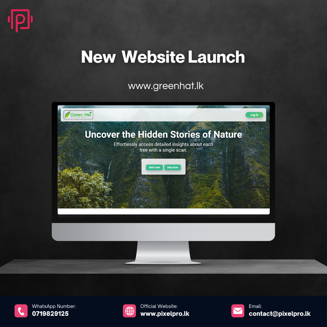 Green Hat Company — Business Website designed by PixelPro Solution Sri Lanka